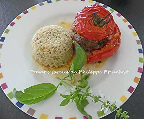 Tomates farcies de Philippe Etchebest *