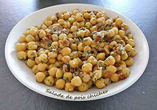 Salade de pois chiches *