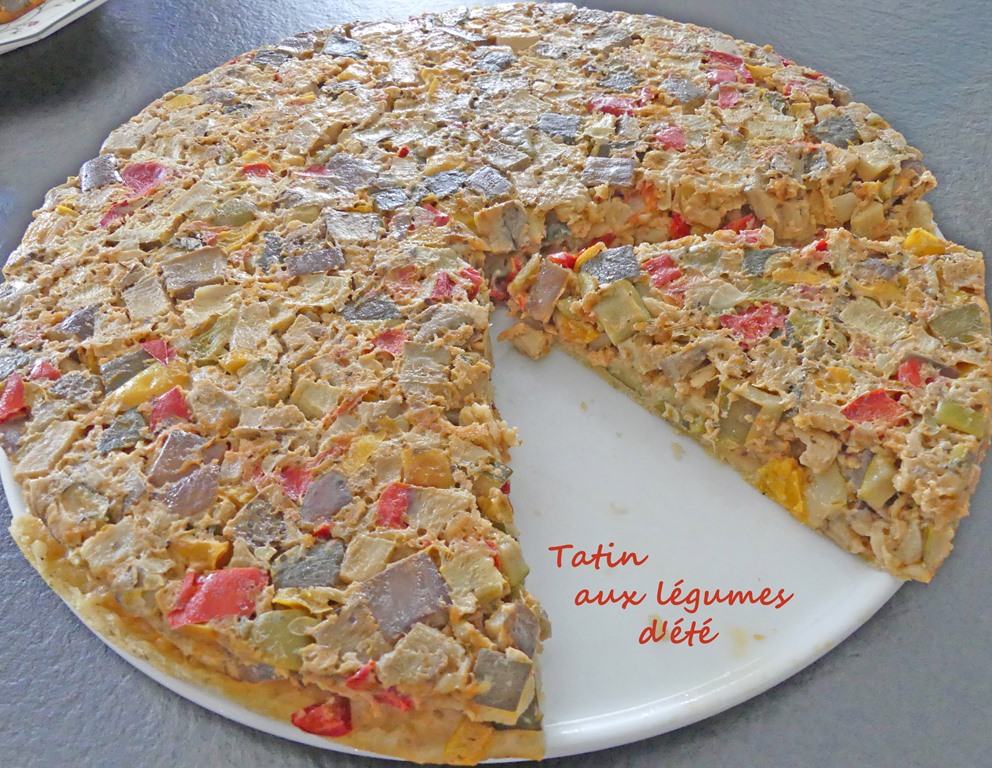 Tatin aux légumes d’été * – Foodista challenge # 113