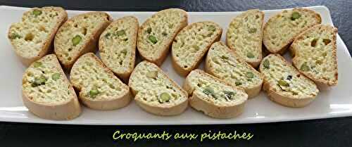 Croquants aux pistaches *