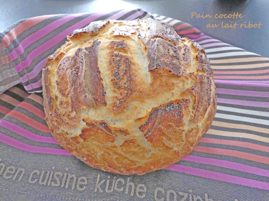 Pain cocotte au lait ribot *