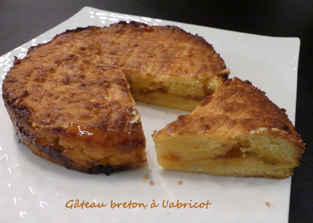 Gâteau breton à l’abricot *