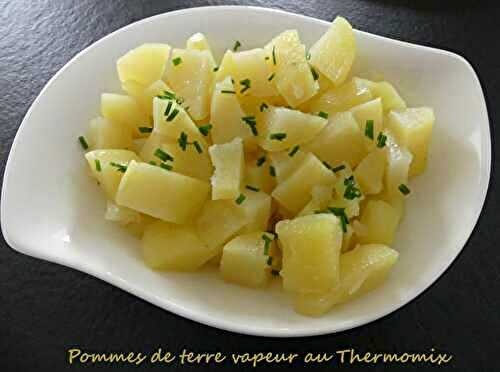 Pommes de terre vapeur au Thermomix *