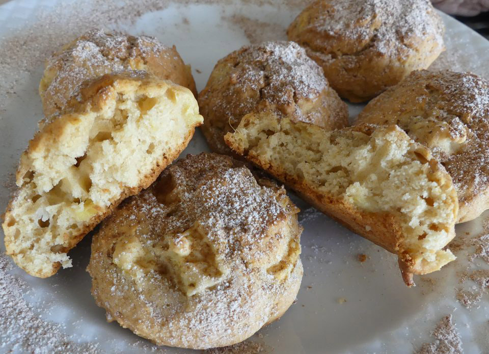 Biscuits moelleux aux pommes *