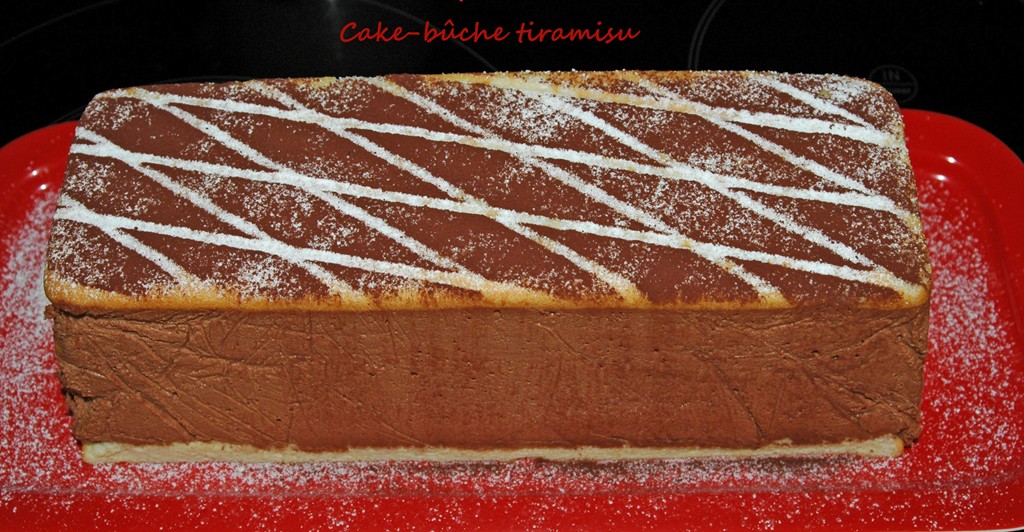 Cake ou bûche tiramisu *