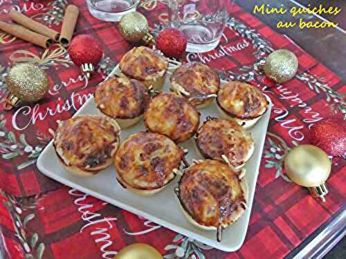 Mini quiches au bacon * – Foodista challenge # 116