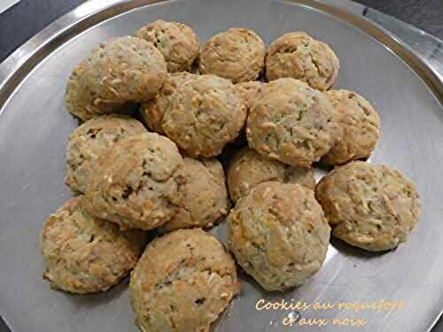 Cookies au roquefort et aux noix *