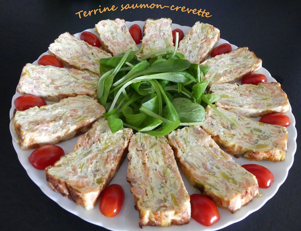 Terrine saumon-crevette * – Foodista challenge # 118