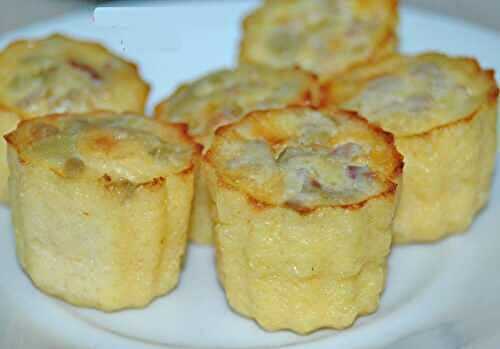 Moelleux parmesan-olives *