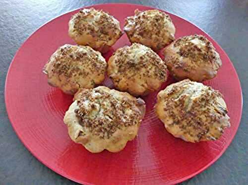 Muffins aux abricots secs et noisettes *
