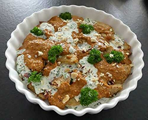 Céleri-rave rôti et crème au gorgonzola *