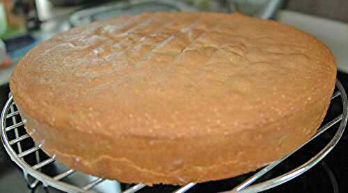 Génoise de Gaston Lenôtre méthode classique ou au Thermomix *