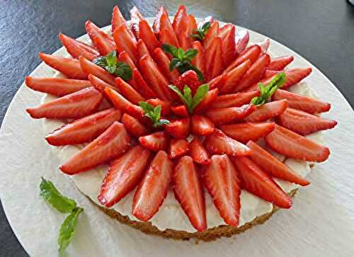 Tarte Folie de fraises * – Foodista challenge # 133