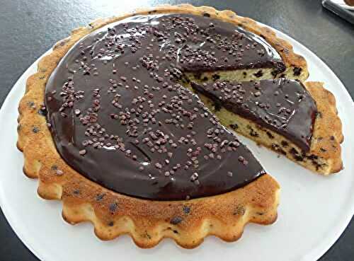 Gâteau renversé mandise et chocolat *
