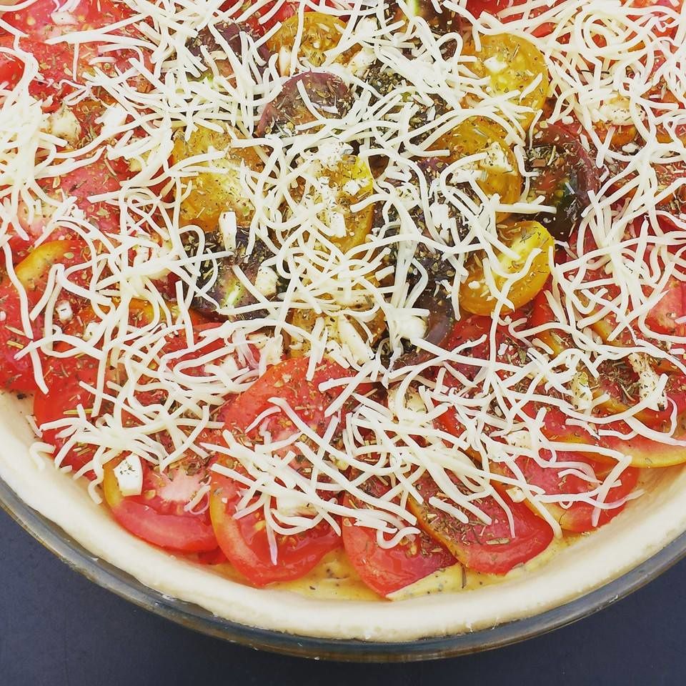 Tarte à la tomate