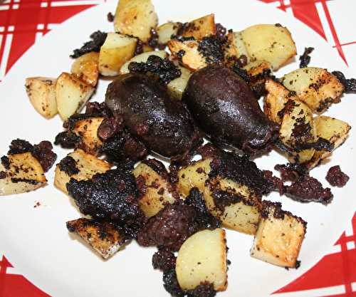 Boudins antillais et pommes de terre de primeur de l'île de Ré