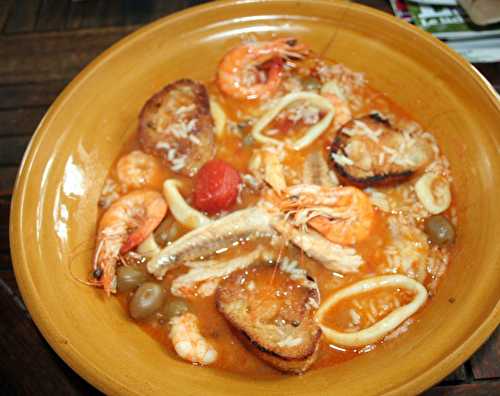 Caldero (soupe de poisson au riz oranaise)