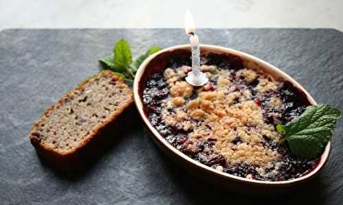 Crumble aux fruits rouges