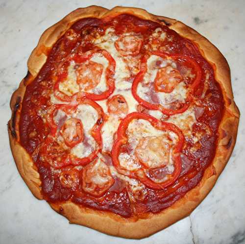 Pizza basque