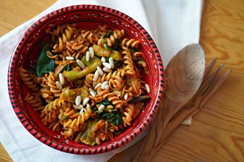 Recette saine et gourmande de pasta bowl protéiné