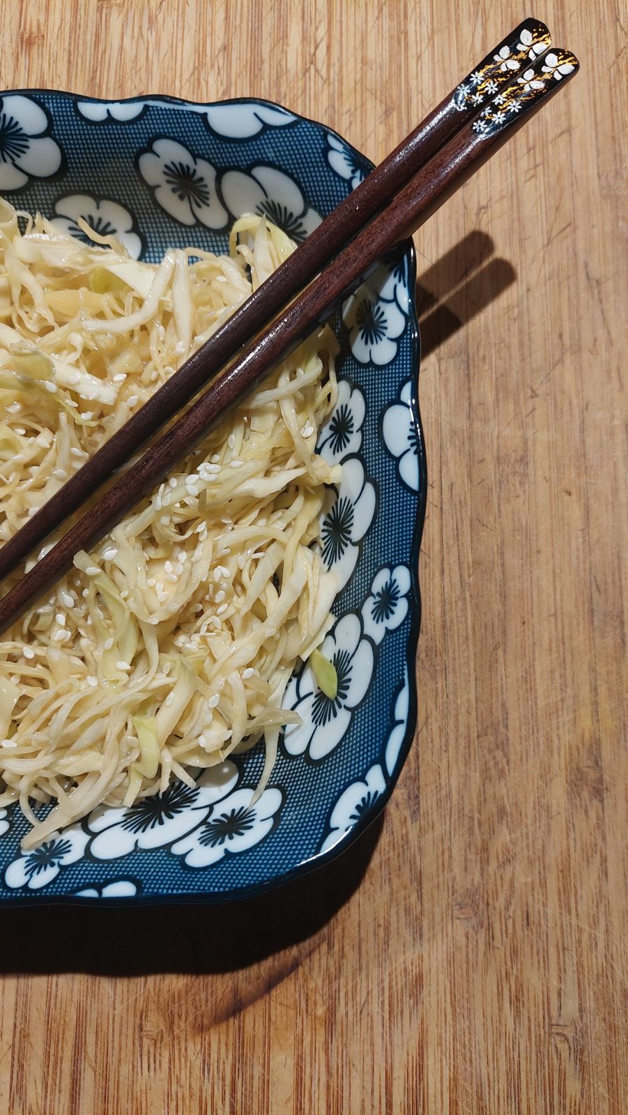 Salade de chou à la japonaise 