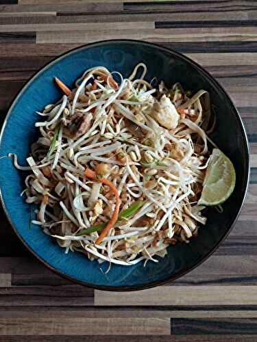 Pad thaï au poulet
