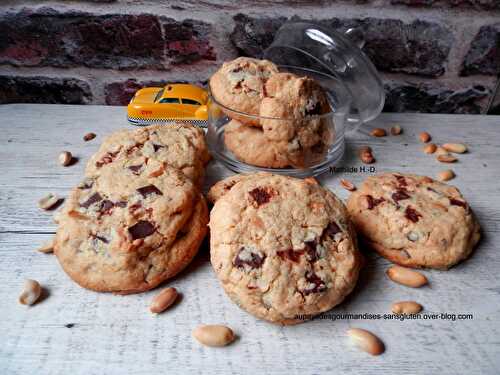 Les French Cookies de l'Upper East Side d'après Eric Kayser : cacahuètes et chocolat au lait