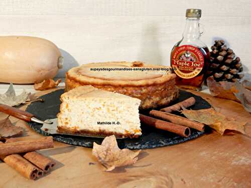 Cheesecake au butternut d'après Nicolas Le Cuisinier