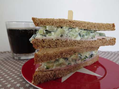 Le sandwich au concombre, un classique des tea time anglais