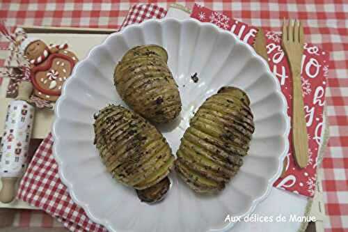 Pommes de terre Hasselback à l'Air Fryer ou au four