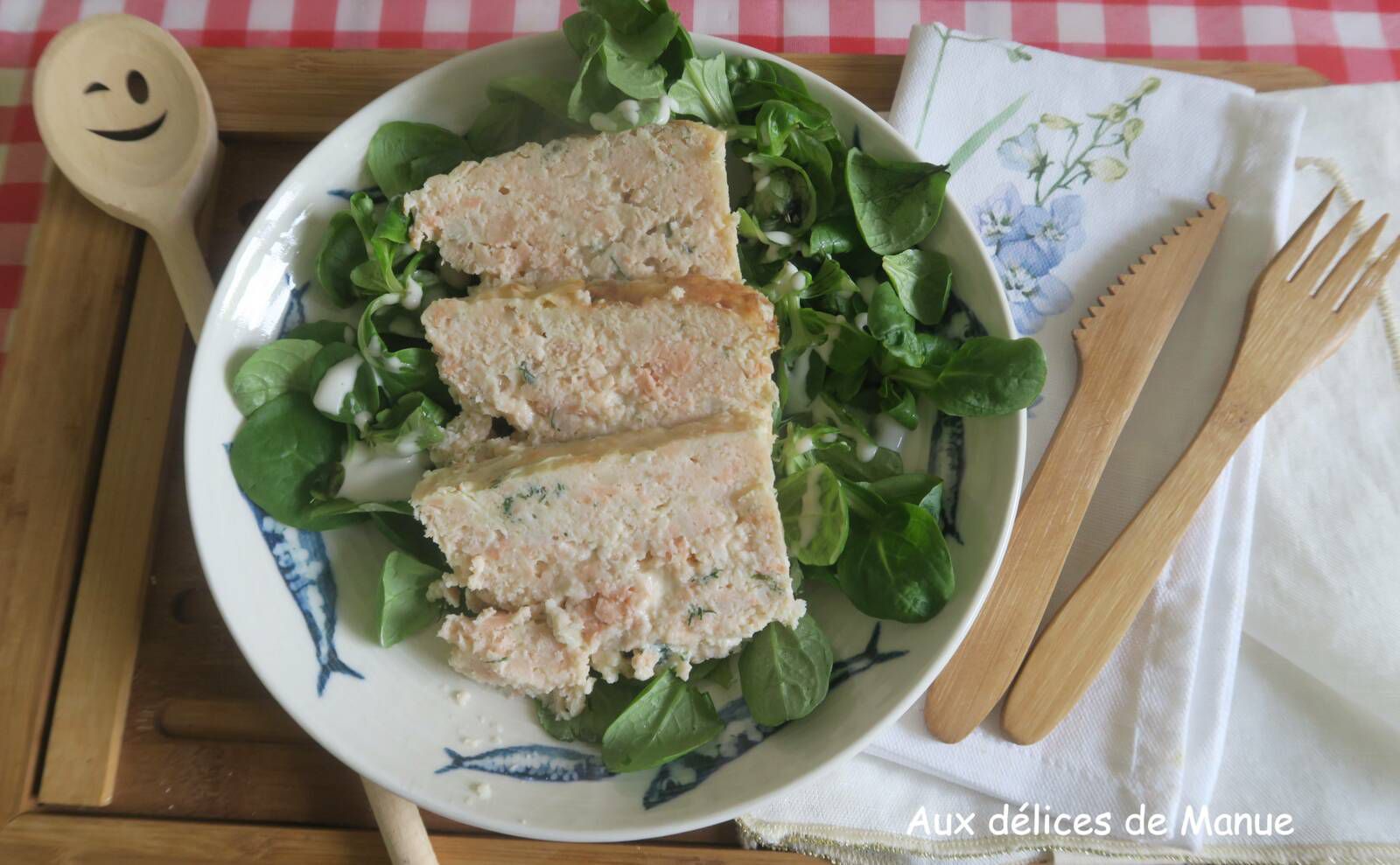 Pain de saumon et merlan à l'aneth, à l'Air Fryer ou au four