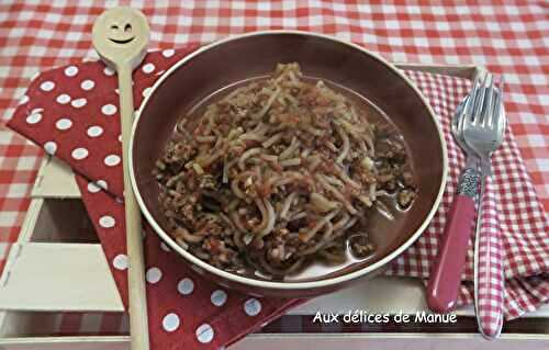 Konjac façon bolognaise - light