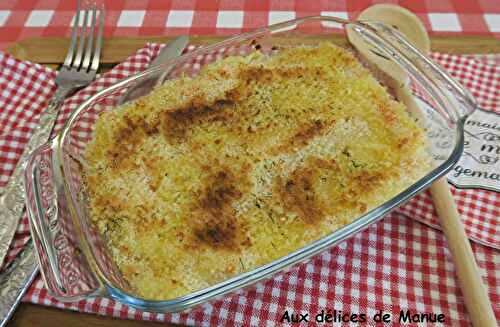 Hachis parmentier au saumon