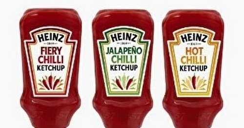 Les "Chilli Ketchups" de Heinz