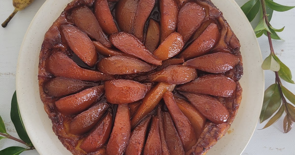 Tarte tatin de poires