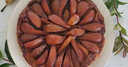 Tarte tatin de poires