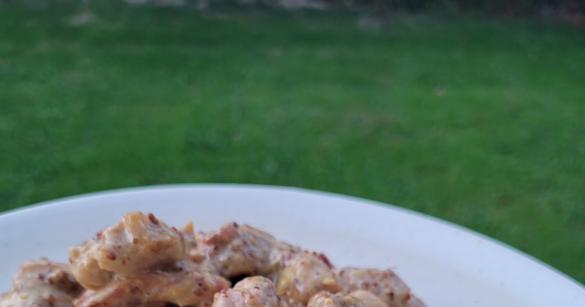 Sauté de poulet à la moutarde ancienne