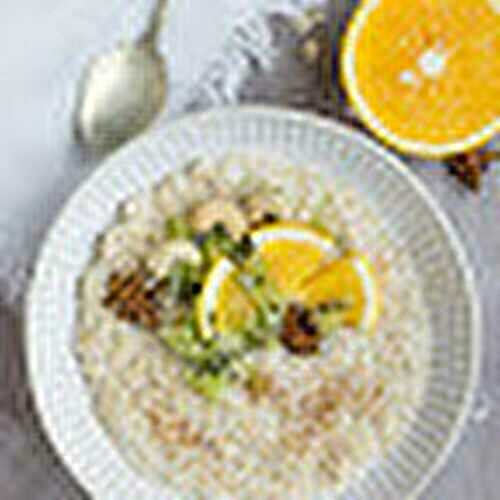 Recette Ayurvédique Porridge onctueux pour Vata ou l'Automne