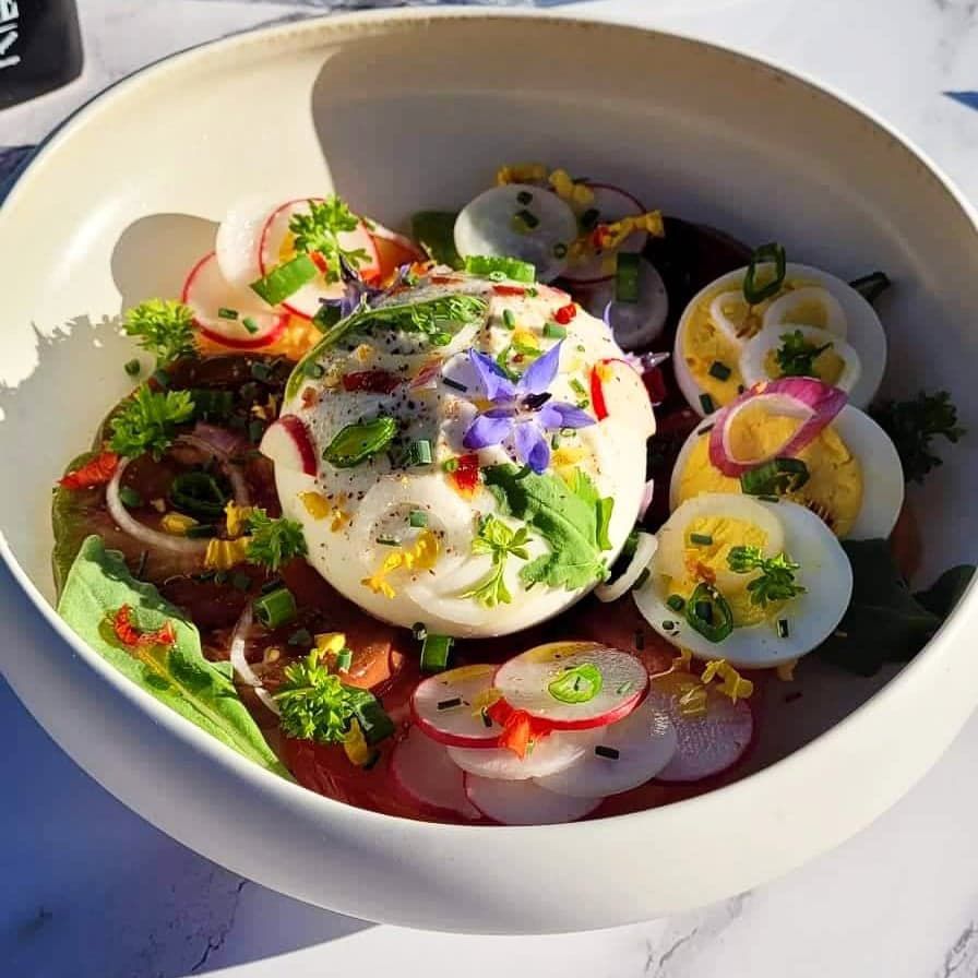 Burrata en folie - Bienvenue au bal des saveurs