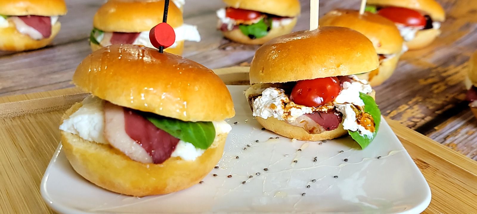 Mini burger apéritif 