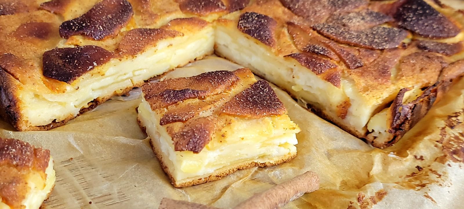 Bouchées de gâteau invisible aux pommes Ww