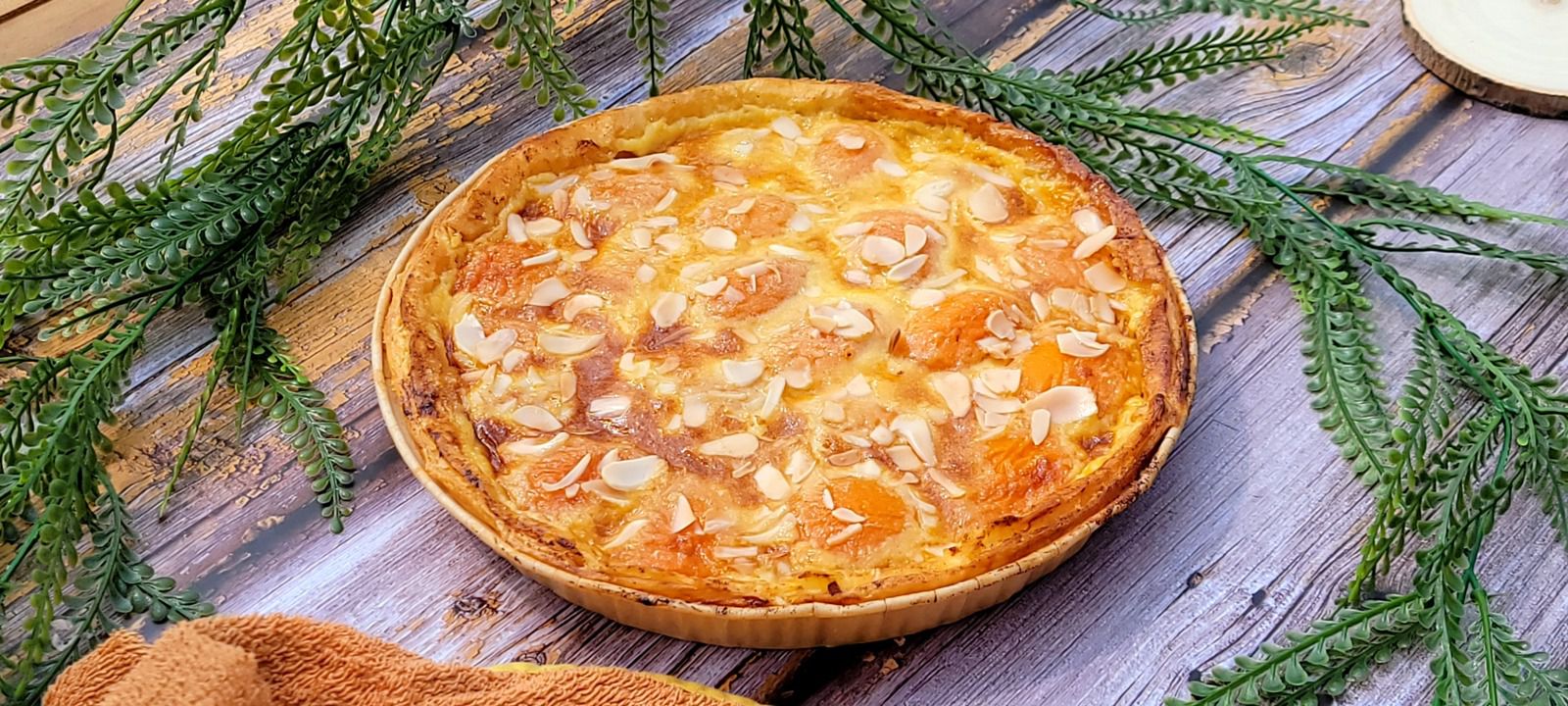 Tarte à l'abricot 