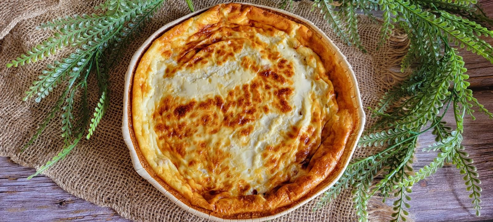 Quiche sans pâte au Thermomix 