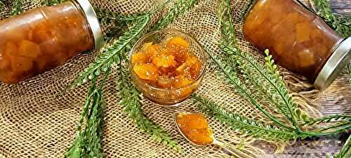 Confiture pomme, butternut, vanille et cannelle