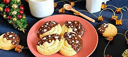 Gâteaux secs et fondant de Noël 