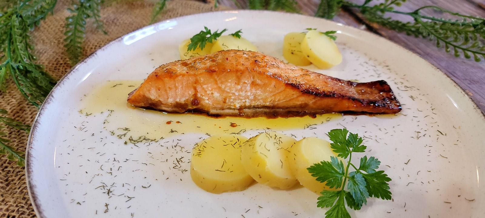 Saumon mariné au miel de citron