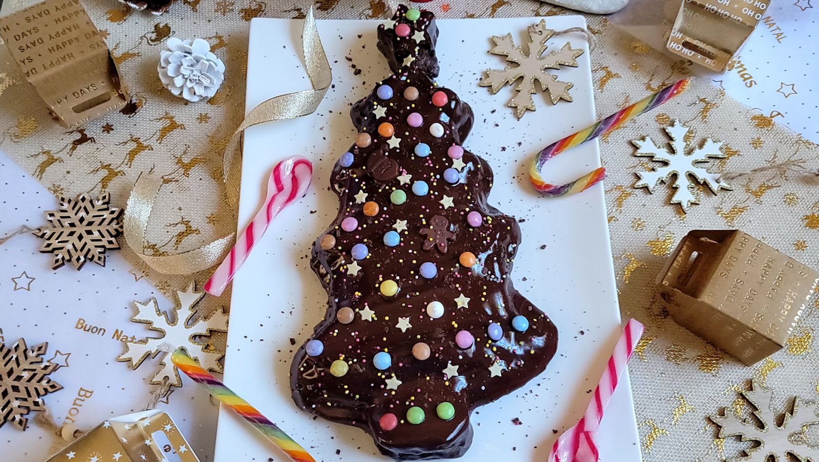 Sapin chocolaté