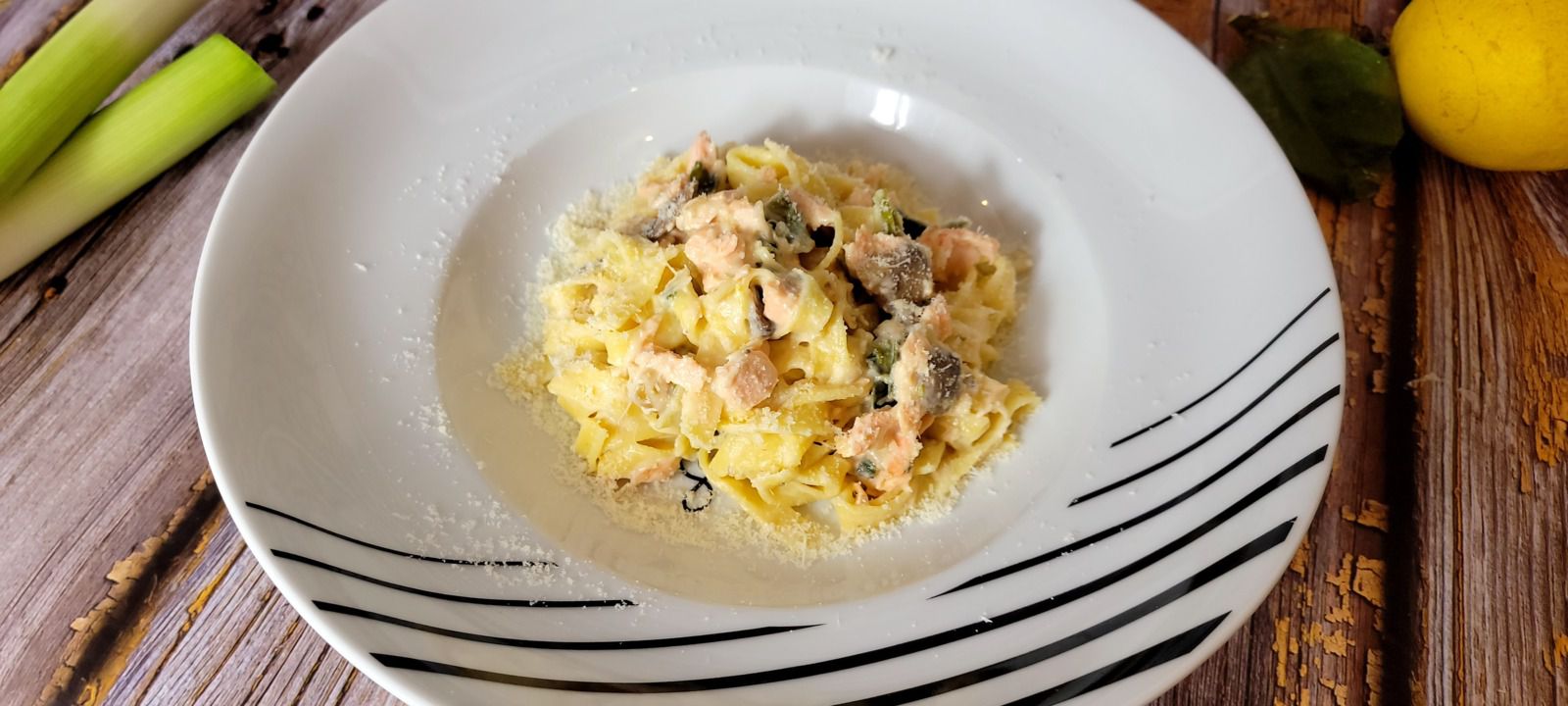 Tagliatelle au saumon