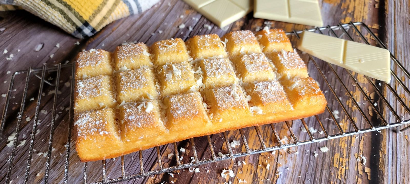 Moelleux au chocolat blanc