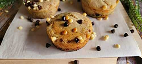 Muffins aux amandes et pépites de chocolat de Cyril Lignac